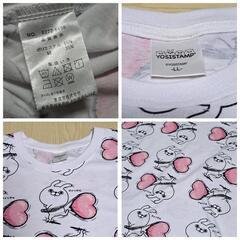 YOSISTAMP 半袖Tシャツ LL キャラクタープリントの画像