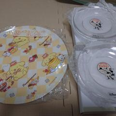3coinsガラスのお皿＆ プレートセット