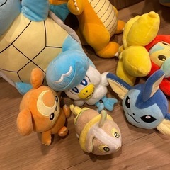 ポケモン　ぬいぐるみセットの画像
