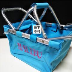折り畳み バスケット カゴ バッグ エコバッグ 収納 買い物カゴの画像
