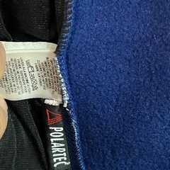 90s【希少】THE NORTH FACE フリースベスト アメリカ製　メンズLの画像