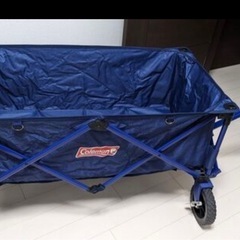 コールマンCOLEMAN アウトドアワゴンデニム（青・ブルー）中古美品
