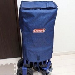 コールマンCOLEMAN アウトドアワゴンデニム（青・ブルー）中古美品の画像