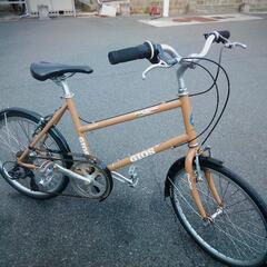 GIOS  ミニベロ　PULMINO  ベージュ　変速