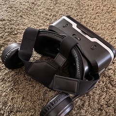 VRヘッドセット ヘッドフォン付き
の画像