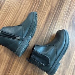 19cm チャーキーズ　キッズブーツ　ブラックの画像