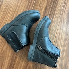 19cm チャーキーズ　キッズブーツ　ブラックの画像