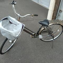 自転車　軽快車、ママチャリ　27インチ６段変速