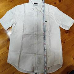 GLOBAL WORK 半袖シャツ Mサイズ ホワイトの画像