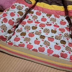子供服ボアコートリバーシブル130の画像