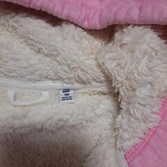UNIQLOボアコート130ピンクの画像