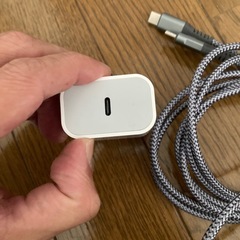 タイプCコンセントとタイプCケーブルセットの画像