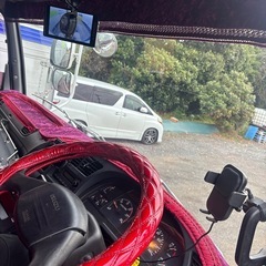 いすゞ　newギガ　ダッシュマット　フロントカーテン　シフトブーツ　ハンドルカバーの画像