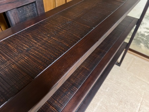 定価30万8000円！ 未使用 博永家具の鋸目、四方棚 良い