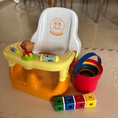 アンパンマン おふろチェア&ディズニー英語の知育おもちゃ
 