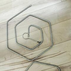 スパイラルハンガー2点セット　の画像