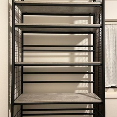 アイアン シェルフ 棚の中古が安い！激安で譲ります・無料で