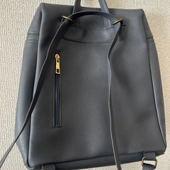 【美品】ミニリュック　グレーの画像