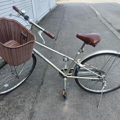 すぐ乗れる 自転車26インチ