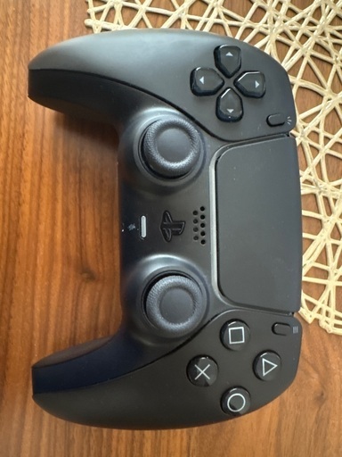 ほぼ新品 PS5【純正品】DualSense ワイヤレスコントローラー ミッドナイト ブラック (CFI-ZCT1J01)