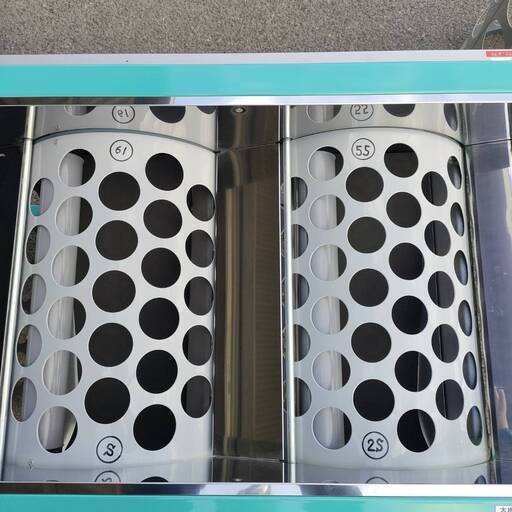 (香川) MD-4 重松工業 みかん選別機 ◎4連式◎交換用ロール4本付き◎未使用品