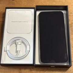 iPhone12Pro 128GB シルバー 箱有り・ケーブル未使用