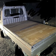 軽トラ荷台のフタ、ベニヤ板