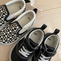 西松屋スニーカー　未使用品2足セット　14cm15cmの画像