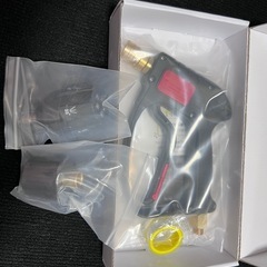 MJJC ショートガンPRO スイベル ケルヒャー用 クイックコネクトアダプター付属 高圧洗浄機 ノズル トリガーガン (５段階マルチスプレー ノズル)の画像