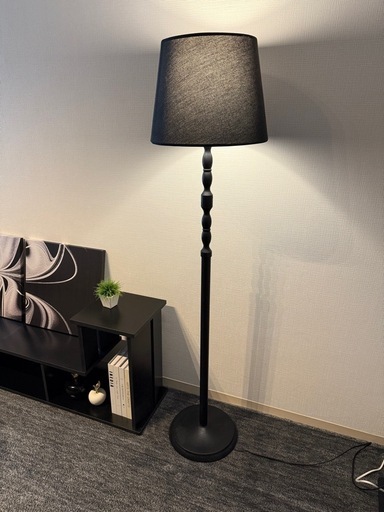 IKEA フロアライトSKAFTET スカフテート アーチ型 SKAFTET スカフテート フロアランプベース、アーチ型, ブラック - IKEA