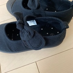 お値下げ！黒ストラップシューズの画像