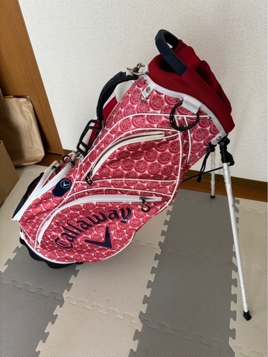 Callaway ゴルフバッグ スタンドバッグ 赤