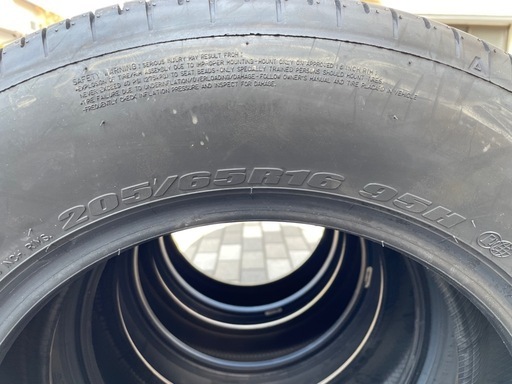 【新車外し】205/65R16 ダンロップ
