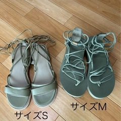 古着、サンダルになりますが😊の画像