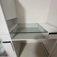 lowya  ガラス天板ドレッサーの画像