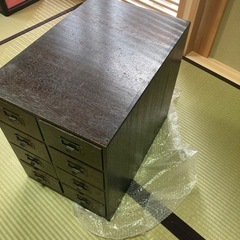 箪笥　巻物や軸の保管に　引き出し　収納　の画像