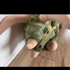 トリケラトプス　ぬいぐるみ　スツールの画像