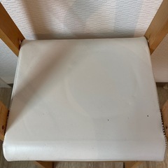 キッズチェア　木製の画像