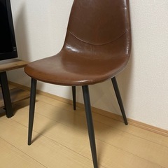 ダイニングチェア　モダンデコ　アースブラウン(管理番号2)の画像