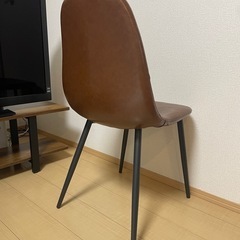 ダイニングチェア　モダンデコ　アースブラウン(管理番号2)の画像
