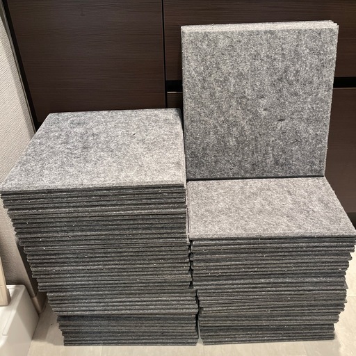 遮音シート＋防音パネル　74枚