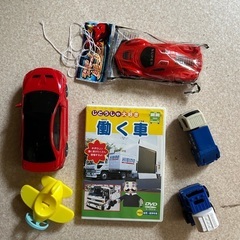 働く車DVD＆ミニカー5個