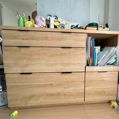ニトリ　キッチンボード　収納ありの画像