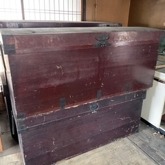 長持　diy 板材　木材　端材　古材