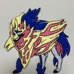 大きめポケモン刺繍シール3個セット✨アルセウス✨ザマゼンタ✨ザシアン刺繍シール　登園バックや、体育着や帽子に✨🧢　　の画像