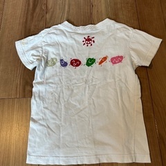 久里浜幼稚園制服Tシャツ2枚、ポロ半袖100サイズ相当3枚セットの画像