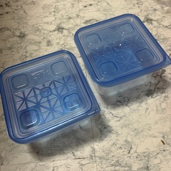 キッチン　ジップロック　メーカー　未使用　タッパ　2個セット　大...
