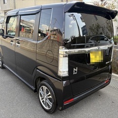 込み込み価格 極上車 N-BOX カスタム 車検令和7年8月迄 両側パワスラ スマートキー の画像
