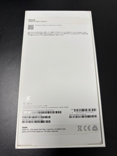 ★iPhone15 128GB ブラック　SIMフリー★
