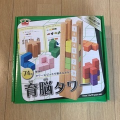 【新品未使用】育脳タワー　エドインター　知の贈り物　知育パズル